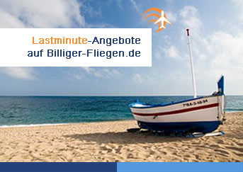 Lastminute Angebote bei billliger-fliegen.de